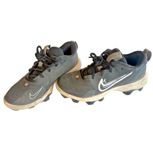 Nike Force Trout 9 Pro MCS Baseball Cleats Black FB6340-001 Boy's Size 4Y